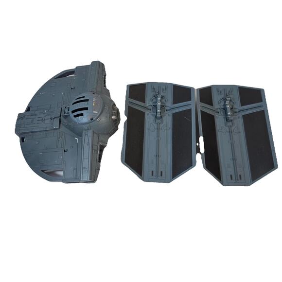 Vintage Darth Vader TIE Fighter Advanced X1 Starfighter Hasbro 2003 Intercepter - Picture 5 of 6